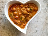Chana Capsicum Curry - Easy Chickpeas Capsicum Curry Recipe
