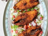 Fish Fry Recipe, Kerala-Style Fish Fry or Meen Varuthahu