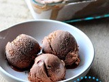 Homemade Chocolate Ice Cream Recipe, Eggless, Step by Step