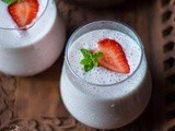 Strawberry Lassi Recipe - How to Make Strawberry Lassi