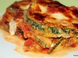 Zucchini alla parmigiana / ovenschotel van courgette en kaas
