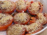 Tomates rôties au parmesan