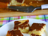 Eggless Chocolate Vanilla Marble Cake