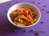 Pasta with Homemade sauce