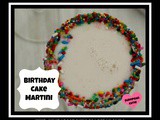 Birthday Cake Martini