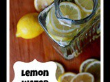 Healthy Diet Plan and my Lemon Water Cleanse