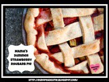 Mama's Summer Strawberry Rhubarb Pie