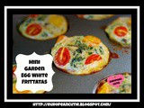 Mini Garden Egg White Frittatas