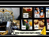 New Years Eve Party Menu