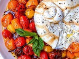 Summer Burrata Grilled Tomato Salad