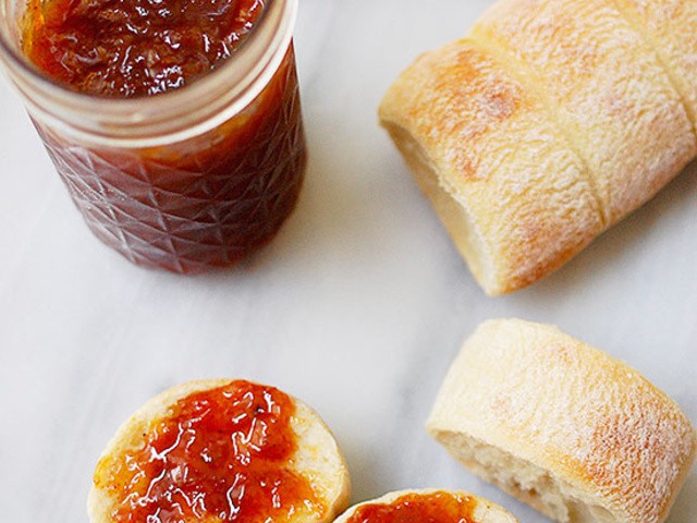 Cookistry: Banana Cupcakes with Plum Jam Frosting #OXOGoodCookies