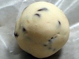 Chocolate chip cookie dough truffles