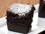 Chocolate magic custard cake