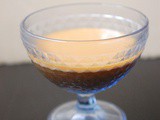 Chocolate pudding with salted caramel