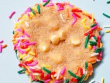 Copycat Crumbl cake batter blondie cookies