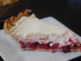 Fresh strawberry pie