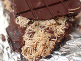 Homemade Dubai chocolate bars