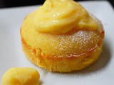 Lemon lava cake