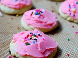 Lofthouse style soft frosted sugar cookies