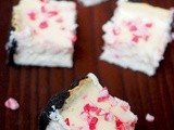 Peppermint cheesecake bars