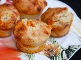 Pumpkin spice Greek yogurt muffins with pumpkin spiced chips