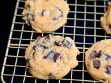 Soft and fluffy chocolate chip and chunk cookies