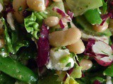 Cannellini Bean Salad – Crisp, Creamy, Crunchy, Tangy, Vibrant, Satisfying