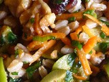 Farro Salad with Castelvetrano Olives, Walnuts, Herbs, Cranberries