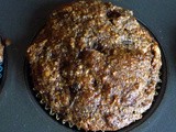 Wild Rice Cranberry Muffins with Flaxseeds and Coconut Milk