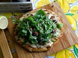 Middle Eastern Vegan Pizza