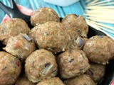 Bacon Ranch Meatballs from Plaid and Paleo