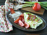 Blt Salad with Creamy Bacon Dressing