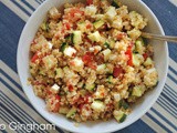 Mediterranean Quinoa Salad from Go Gingham