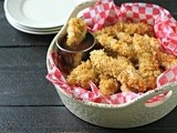 Potato Chip Crusted Chicken Fingers