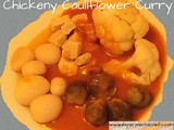 Chickeny Cauliflower Curry