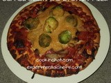Curried Salami and Brussels Pizza