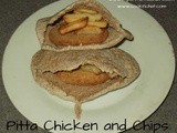 Pitta Chicken and Chips