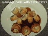 Sausage Rolls with Yorkshires