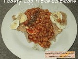Toasty Pitta Egg Baked Beans