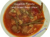 Veggieball, Tomato and Green Bean Dinner