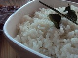 Indonesian Nasi Uduk -  Lemongrass scented Coconut Rice