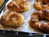 Simit with Cheese & Olives | Baking Partners September '14