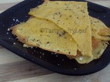 Socca - Rustic French Chickpea flour Crepe