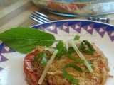 Tomato Crumble | Crumbly Caprese Salad