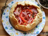Tomato Onion Galette | Baking Partners September Challenge