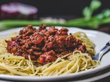 Dad’s Spaghetti with Meat Sauce