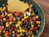Black Bean and Corn Salsa Recipe | Easy Bean Dinner Recipes, Quick Black Bean Meals, and Fun Meals with Black Beans