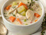 Creamy Crockpot Chicken Soup Recipe – Easy Slow Cooker Comfort Food with Whole Chicken