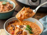 Crockpot Buffalo Chicken Chili Recipe | Slow Cooker Chili Buffalo Chicken