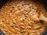 Crockpot Cheesy Bean Dip Recipe | Easy Crockpot Dips for Parties, Warm & Crowd-Pleasing Appetizers